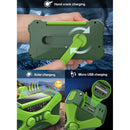 #A Solar Powered Portable Radio SOS Alarm Hand Crank Radio Reading Lamp for Camp