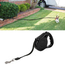 5m Retractable Pet Leash Traction Rope Walking Lead for Dogs Cat(Black)