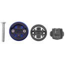 JUNERAIN MTB Racing Bike Computer Holder Stem Cap Stopwatch Speedometer Bracket (Blue)