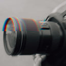 Kaleidoscope Glass Prism Lens Film Foreground Blur Camera Filter Television Prop