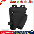 1.2L Triangle Cycling Bicycle Bags MTB Bike Front Tube Frame Pouch (Black) Newly