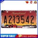 License Plate A213542 Retro Metal Tin Sign Plaque Poster Wall Art Decor (1)
