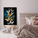 5D DIY Diamond Painting Butterfly Full Round Rhinestone Home Wall Art Picture