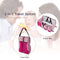 Waterproof Baby Crib Changing Diapers Foldable Mummy Shoulder Bag (Pink)