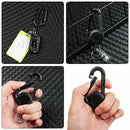 Retractable Badge Reel Clip Lanyard Clip ID Card Holder Keychain Key Ring