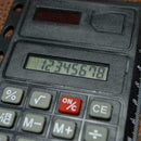 Solar Power Calculator Digital Ultra thin Ruler Function HOT Portable V6Z5
