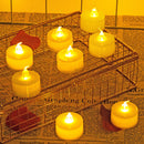6pcs Battery Operated LED Tea Lights Candles Flameless Wedding Party Home Decor