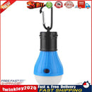 3LED Tent Hanging Lamp 3 Modes SOS Emergency Carabiner Bulb Light(Blue) Newly