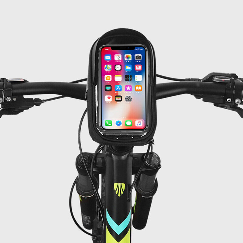SAHOO Waterproof Bike Touch Screen Frame Front Tube Bag Pouch Cycling Equipment