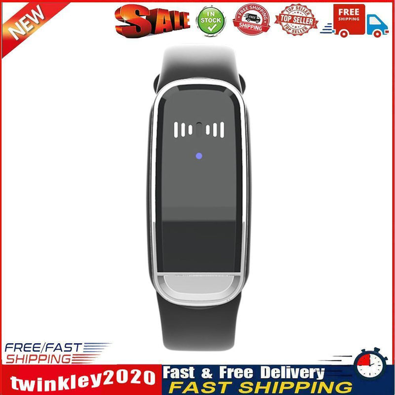 Ultrasonic Mosquito Repellent Bracelet Anti Pest Electronic Watch (Black) Newly