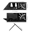 Woodworking Scriber Mark Line Gauge Dovetail Maker Template Guide Tool