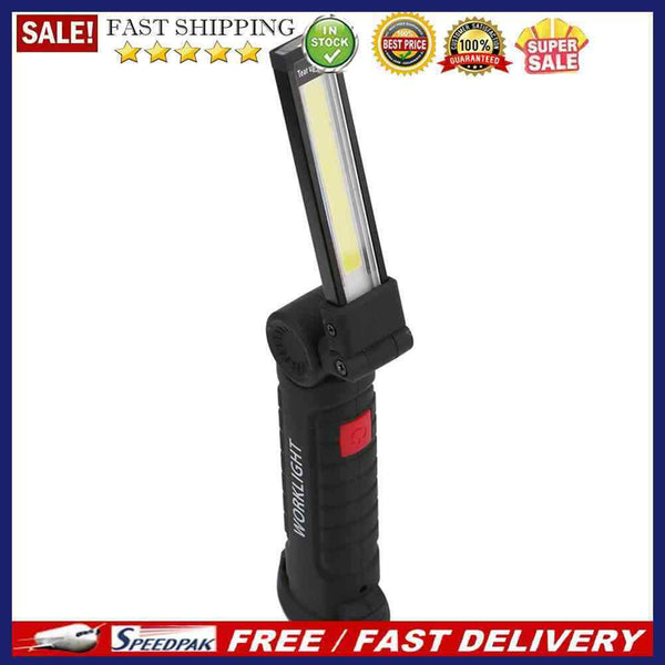 Folding Work Light USB Rechargeable COB LED Outdoor Camping Torch Flashlights