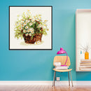 Flower Cross Stitch Kit DIY Embroidery Needlework Crafts 11CT Stamped Home De