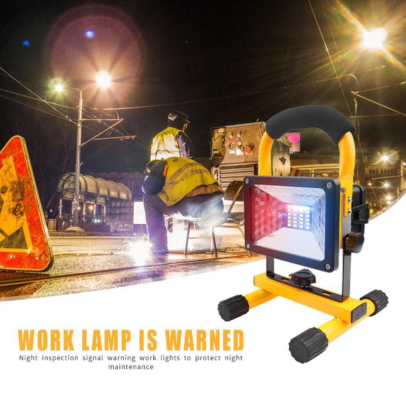 LED Light Waterproof Rechargeable Flood Work Lamp Kit for Outdoor Car Repair