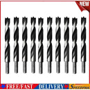 10pcs High Carbon Steel Straight Shank Twist 3 Brad Point Drill Bits (3mm)