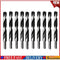 10pcs High Carbon Steel Straight Shank Twist 3 Brad Point Drill Bits (3mm) #F