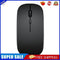 Dual Mode 2.4GHz Wireless + Bluetooth-compatible Mouse Rechargeable PC Mice