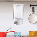 Kitchen Food Storage Box Grain Moisture-Proof Sealed Cans Quantitative Fall Tank