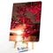 Flower Sun No Frame Pictures By Number DIY Digital Coding Oil Painting for Room