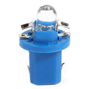 10pcs T5 B8.5D LED Car Light Auto Dashboard Instrument Light Bulbs (Blue) Newly