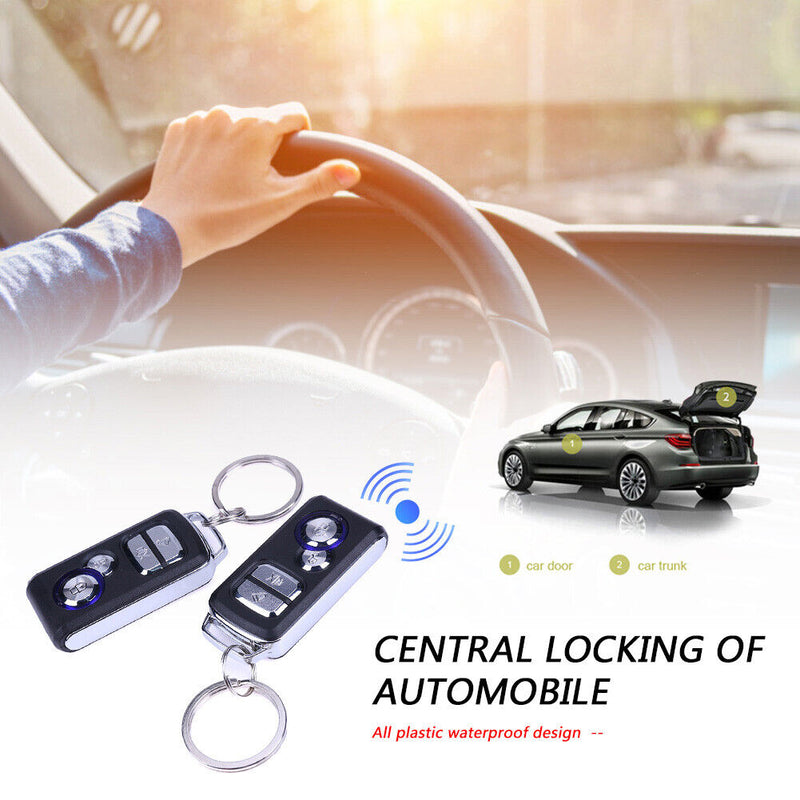 Car Remote Central Door Lock Kit Universal Keyless Entry Alarm System 410/T219