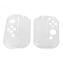 2pcs for Nintendo Game Controller Protective Cases Transparent Clear Crystal Hard Scarf