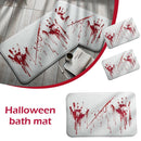 Halloween Anti-slip Bloody Mat Blood Bath Mat Horrible Floor Mat N ew?~