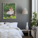 Painting By Numbers Acrylic Hand Painted Little Girl Digital Picture Art Decor