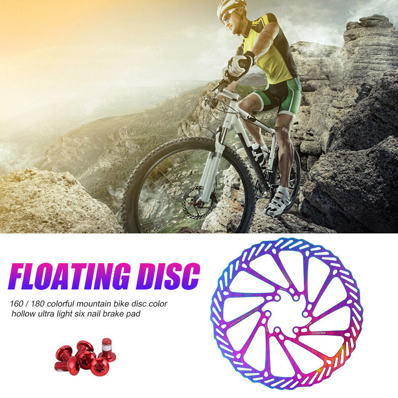 Stainless Steel MTB Dazzling Brake Disc Ultralight Bicycle Part (G3-160mm)