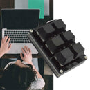 6 Keys Blacks Keypad Mini Keyboards Copy And Paste Shortcuts Custom B5I9