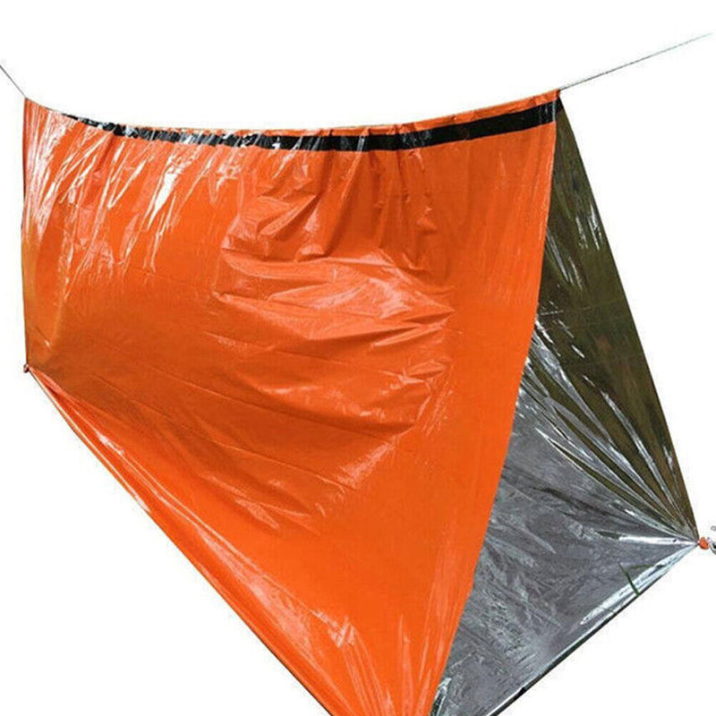 Outdoor Camping Thermal Blankets Set with Whistle Buckle Warm Insulation Blanket