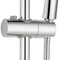 25mm Shower Head Holder Rail Slider Bracket Kit Tool Chrome Adjustable Bathroom: