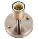 E27 Lamp Holder Retro Metal Lamp Socket 180 Rotating Wall Lights Base (F) Newly