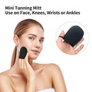 Body Self Tan Lotion Applicator Glove Body Care Sponge Flocked Glove (Black