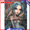 Girl Diamond Painting 5D DIY Full Round Drill Rhinestone