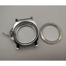 44mm stainless steel watch case polished shell for Eta 6497/6498