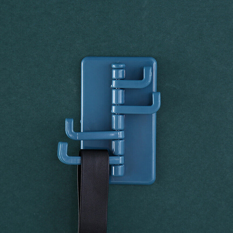 Adhesive Wall Hook Ornament for Coat Strong Load Bearing Bag Towel Storage Rack