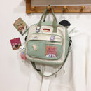 Korean Student Schoolbag Japanese Nylon Backpack Girl Travel Totes Shoulder Bags
