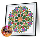 DIY Mosaic Mandala Pattern Part Special Shape Diamond Painting Kit (YK134) Newly