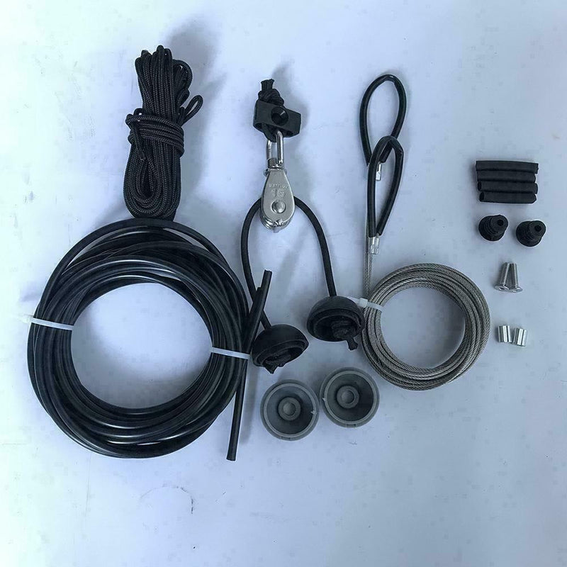 Canoe Kayak Boat Tail Kayak Rudder Direction Foot Control Sailing C7P0 B2D9