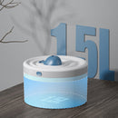 Mute Air Humidifier Purifier Mist Maker Sprayer Aroma Diffuser for Office Home