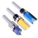 Woodworking Router Bit Alloy Blade Handle Milling Cutter (1/4x1/2-11.9mm)