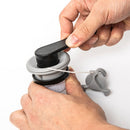 8 Groove Inflatable Boat Kayak Canoe Air Valve Wrench Repair Tool (Black) Newly