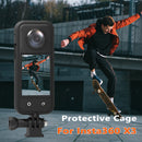 Plastic Camera Cage Replacement Parts Soft Protective Frame Cage for Insta360 X3