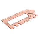 Hook Hook Gauge Size Guide Sheep Shape Sewing Knitting Measure Ruler Craft