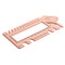 Hook Hook Gauge Size Guide Sheep Shape Sewing Knitting Measure Ruler Craft