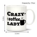 Print Ceramics Coffee Mug with Handle Creative Drinkware Coffee Tea Cups