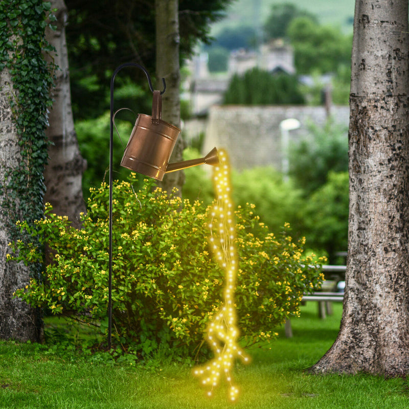 Star Shower Light, Fairy LED Waterproof Watering Can String Lamp for Garden Yard