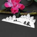 Tree Pattern Metal Punching Molds Stencil DIY Scrapbooking Dies Metal Christmas