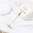Desktop Decoration Table Numbers Holder Place Card Clamps Stand Photos Clips